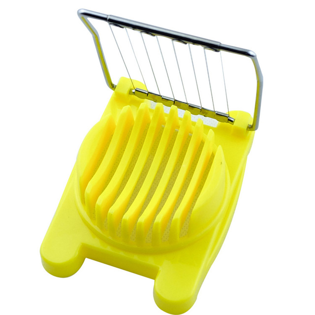 1 Pc New High Quality Multifunction Kitchen Egg Slicer Sectioner Cutter Mold Flower Edges Kitchen Tools Gadgets 3 Colors