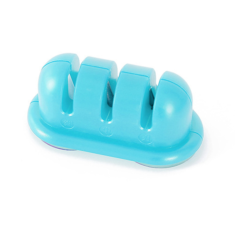 Portable Manual Three-Stage Sharpener Household Mini Suction Cup Sharpener Kitchen Tool Gadgets