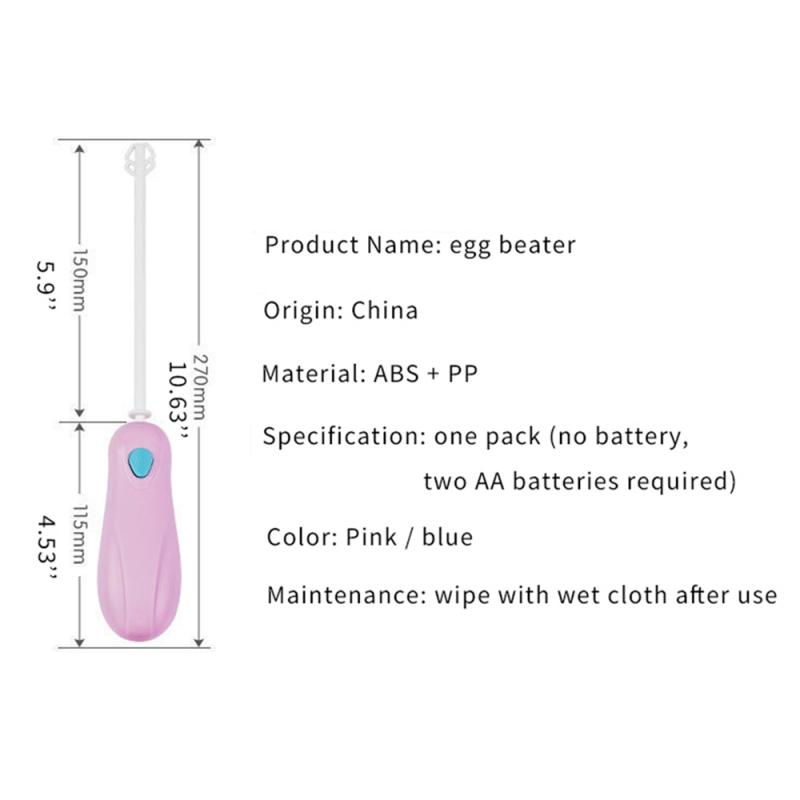 Mini Handle Stirrer Baking Gadget 1pc Milk Drink Coffee Whisk Mixer Electric Egg Beater Frother Foamer Kitchen Cooking Tool Home