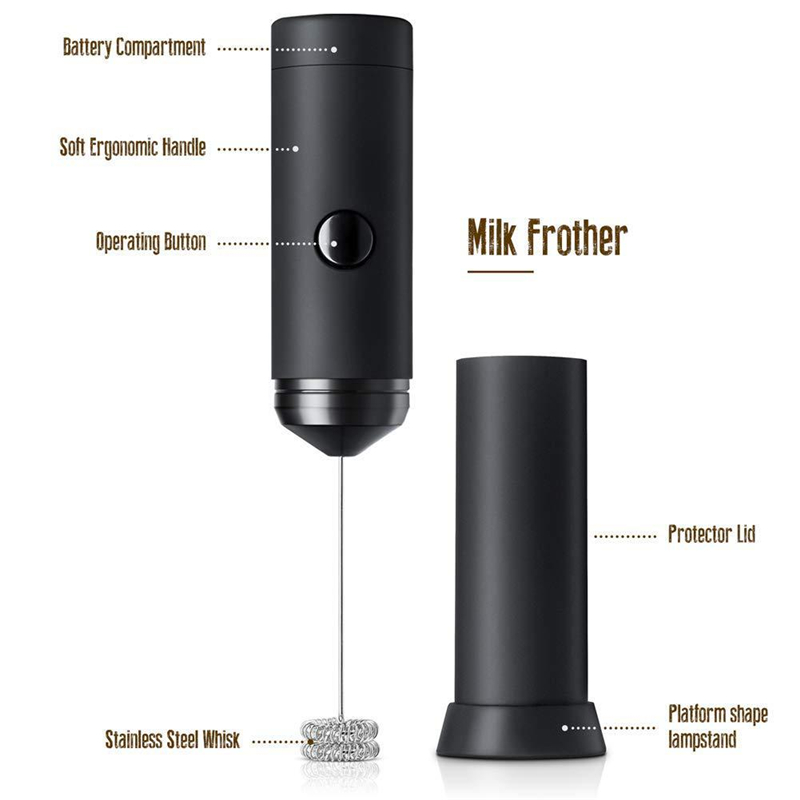 Electric Milk Frother Egg Foam Coffee Maker For Cappuccino Coffee Food Blender Frother Stirrer Mixer Electric Whisk Kitchen Tool