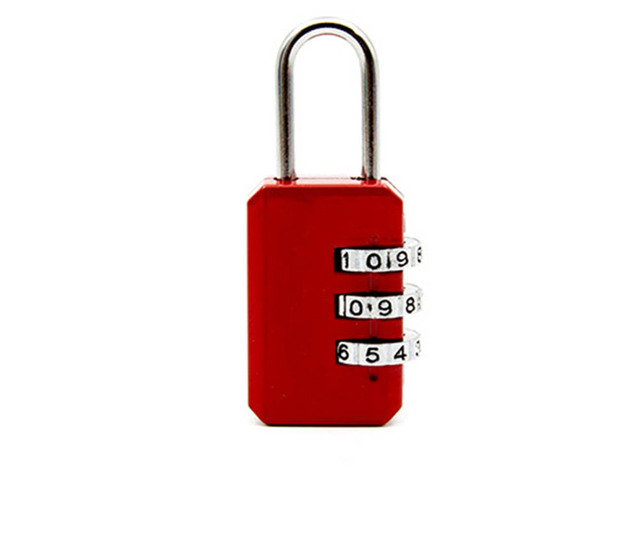 Nice 3 Digit Dial Combination Code Number Lock Padlock For Luggage Zipper Bag Backpack Handbag Suitcase Drawer durable Locks