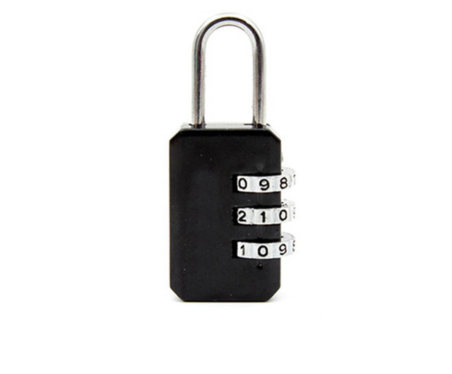 Nice 3 Digit Dial Combination Code Number Lock Padlock For Luggage Zipper Bag Backpack Handbag Suitcase Drawer durable Locks