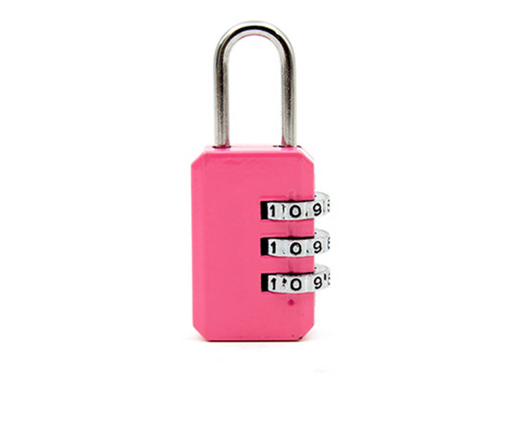 Nice 3 Digit Dial Combination Code Number Lock Padlock For Luggage Zipper Bag Backpack Handbag Suitcase Drawer durable Locks