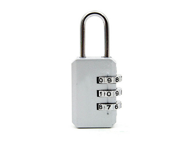 Nice 3 Digit Dial Combination Code Number Lock Padlock For Luggage Zipper Bag Backpack Handbag Suitcase Drawer durable Locks