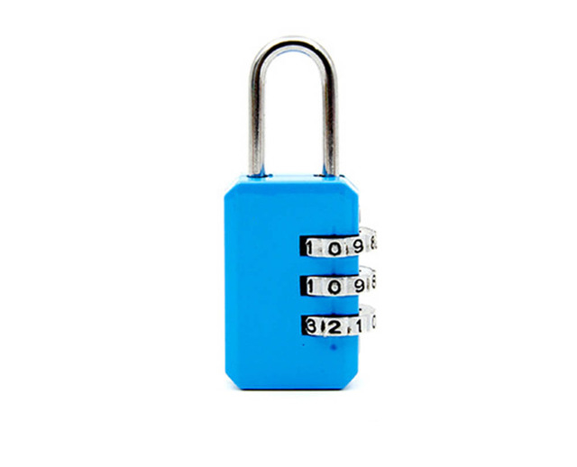 Nice 3 Digit Dial Combination Code Number Lock Padlock For Luggage Zipper Bag Backpack Handbag Suitcase Drawer durable Locks