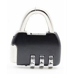 3 Mini Dial Digits Code Number Password Combination Padlock Safety Travel Security Lock for Luggage Lock Padlock Gym