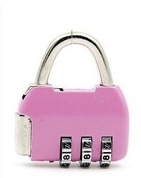 3 Mini Dial Digits Code Number Password Combination Padlock Safety Travel Security Lock for Luggage Lock Padlock Gym