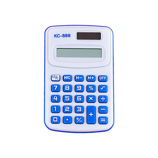 Children's Portable Supplies Calculator Candy Color Design Cute Mini Calculator Calculating Office Supplies Calculator 2021 New