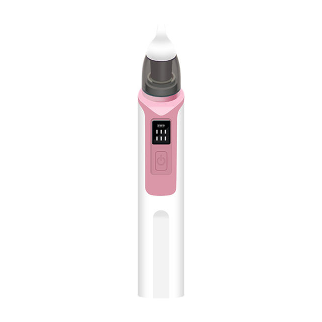 Baby Nasal Aspirator Electric Safe Hygienic Nose Cleaner Silicone Snot Sucker Adjustable Suction Rechargeable for Newborn Infant