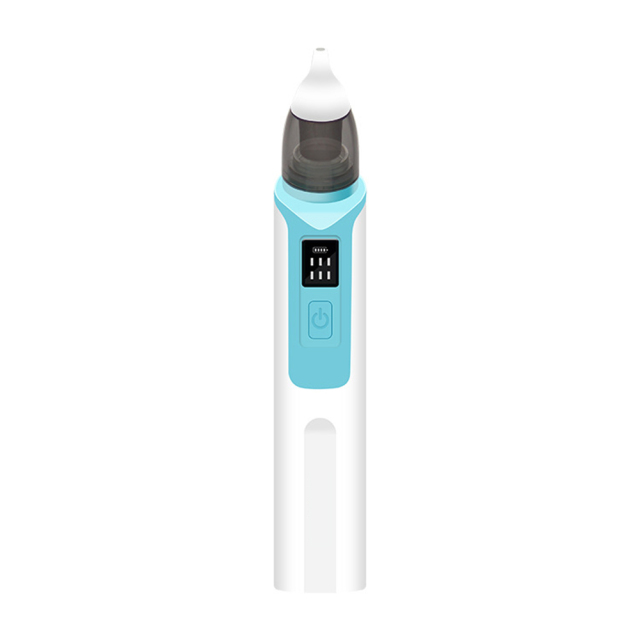 Baby Nasal Aspirator Electric Safe Hygienic Nose Cleaner Silicone Snot Sucker Adjustable Suction Rechargeable for Newborn Infant