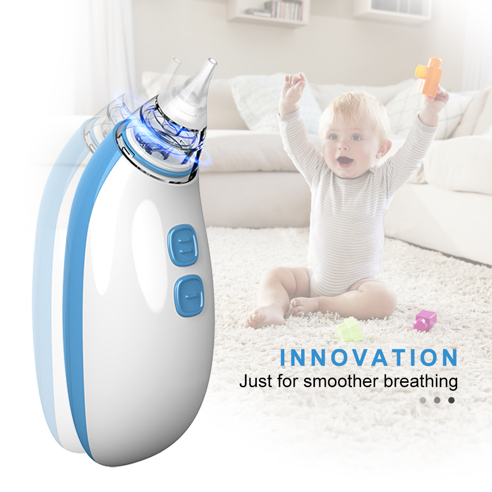 Baby Nasal Aspirator Electric Adjustable Safe Hygienic Nose Cleaner Safety Sanitation Nasal Dischenge Patency Tool Baby Care