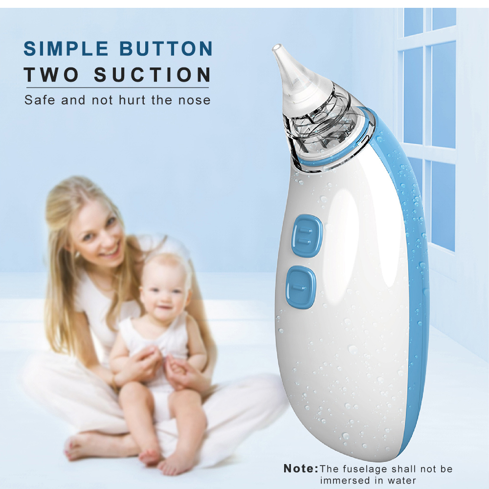 Baby Nasal Aspirator Electric Adjustable Safe Hygienic Nose Cleaner Safety Sanitation Nasal Dischenge Patency Tool Baby Care