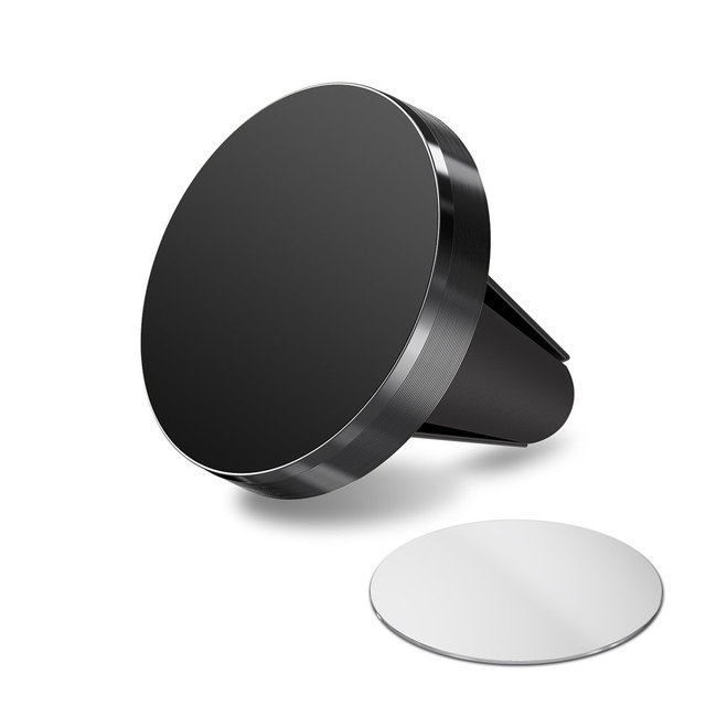 Mini Magnetic Phone Holder for Redmi Note 8 Huawei in Car GPS Air Vent Mount Magnet Stand Car Phone Holder for iPhone 11 12