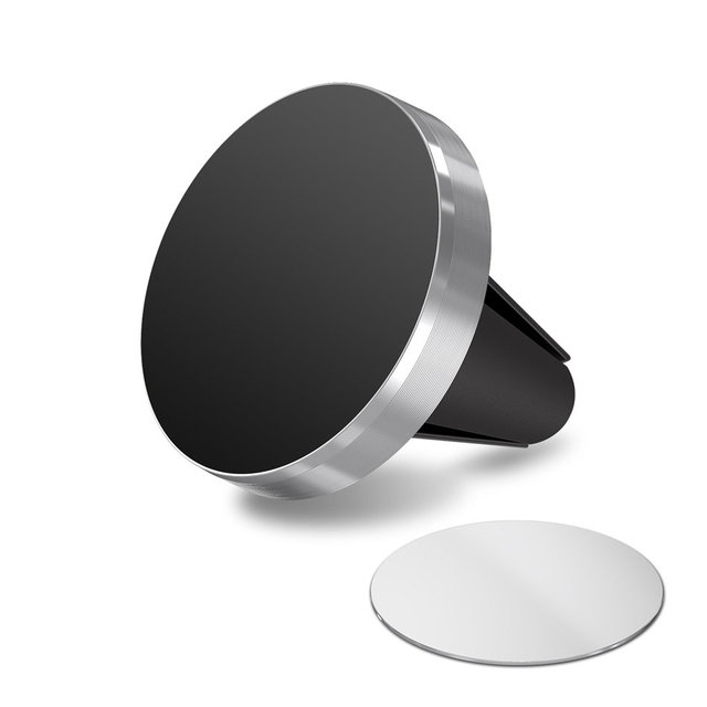 Mini Magnetic Phone Holder for Redmi Note 8 Huawei in Car GPS Air Vent Mount Magnet Stand Car Phone Holder for iPhone 11 12