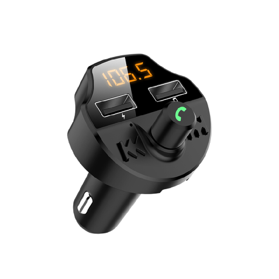 Car Bluetooth 5.0 FM Transmitter MP3 Music U Disk Player Handsfree Audio Receiver 3.1A Dual USB Charger Car Kit Accessory
