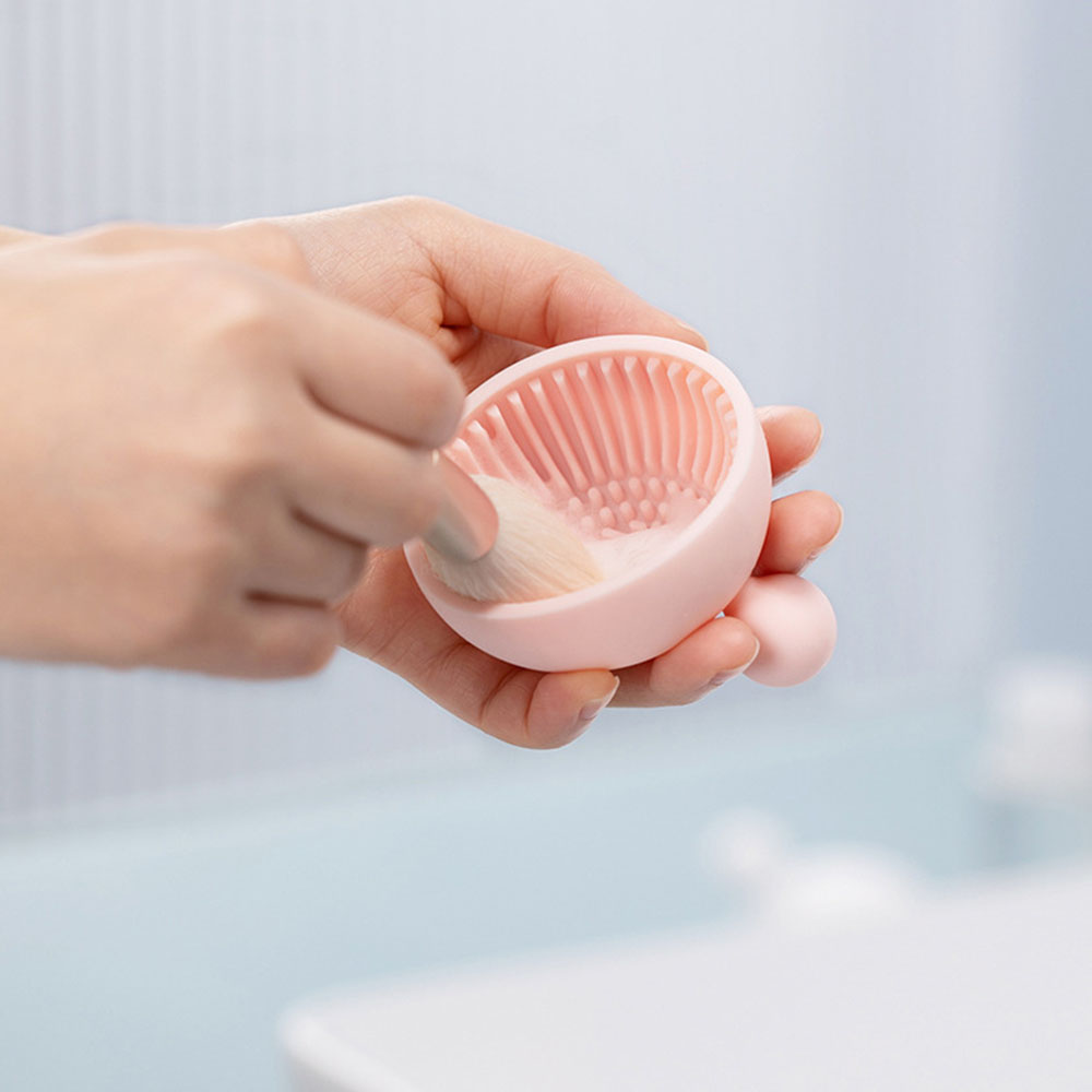 Silicone Makeup Brush Cleaner Foundation Makeup Brush Scrubber Board Pad Make Up Washing Brush Gel Cleaning Mat Hand Tool