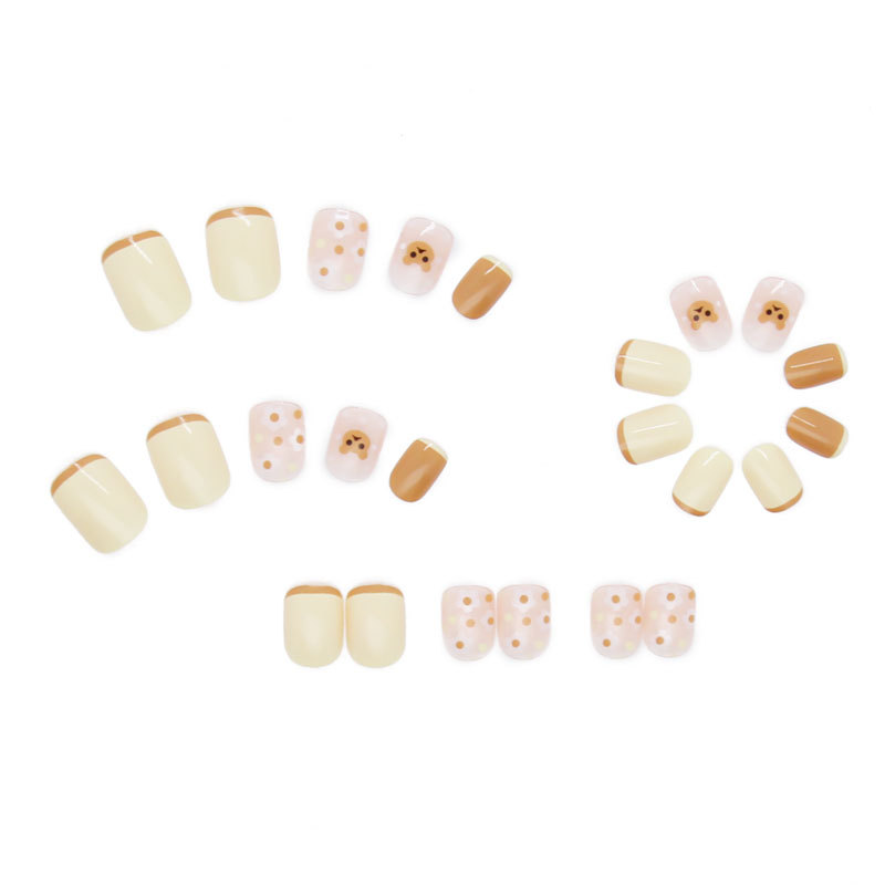 Fresh Nail Finished Nail Patch Wearable Nail Removable Nail Finished 24 Pieces view 3