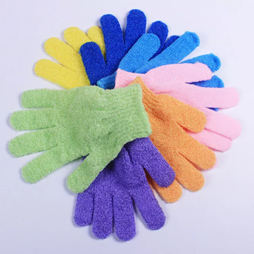 Exfoliating Gloves Body Scrubber Gloves Bath Body Massager Dead Skin Remover bathing gloves-1Pair