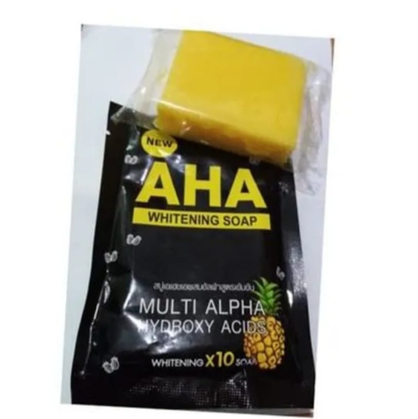 AHA Whitening Skin Body Lightening Soap