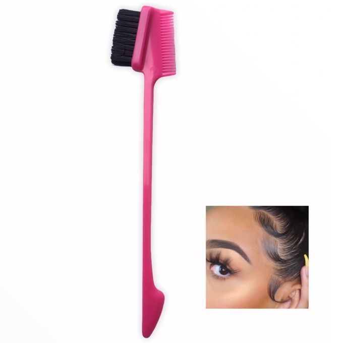 Double Sided Smooth Eyebrow EdgeControl Mini Brush