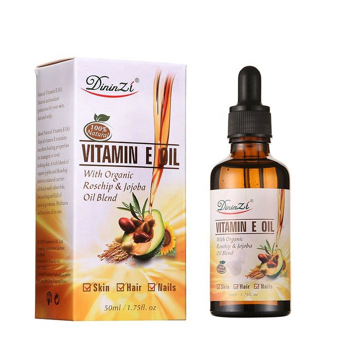 Dininzi Vitamin E Oil For Skin, Hair &amp; Nails