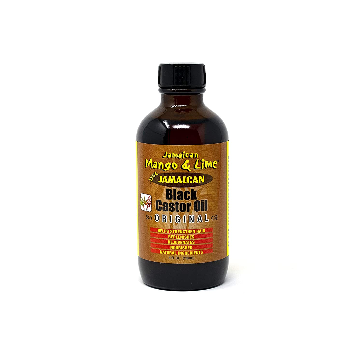 Jamaican Mango &amp; Lime Black Castor Oil