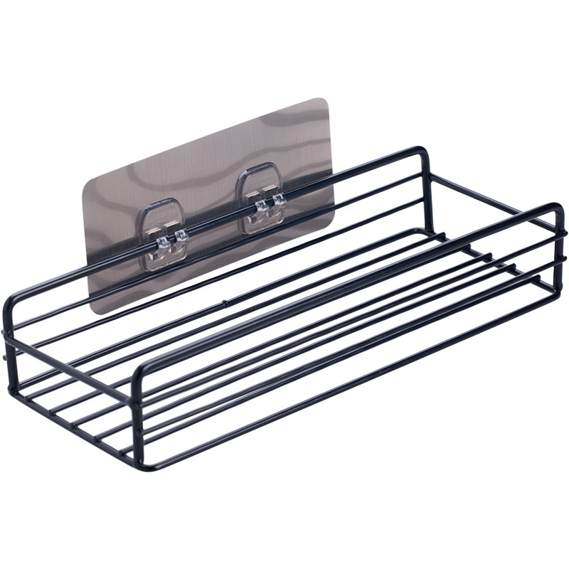 Adhesive sticker bathroom wall accessories rack/organizer