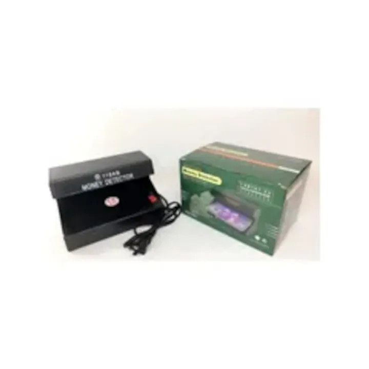 Counterfeit money detector machine -ultraviolet UV detector- fake money checker