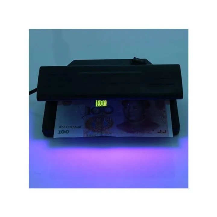 Counterfeit money detector machine -ultraviolet UV detector- fake money checker