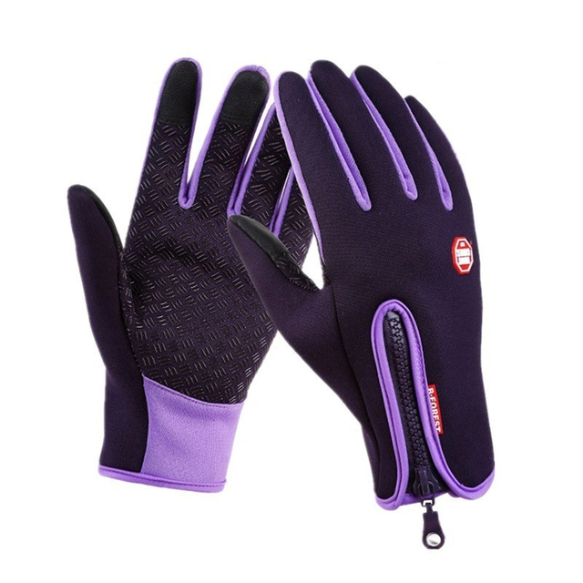 Winter Gloves For Men Waterproof Windproof Cold Gloves Snowboard Motorcycle Riding Gloves & Mittens