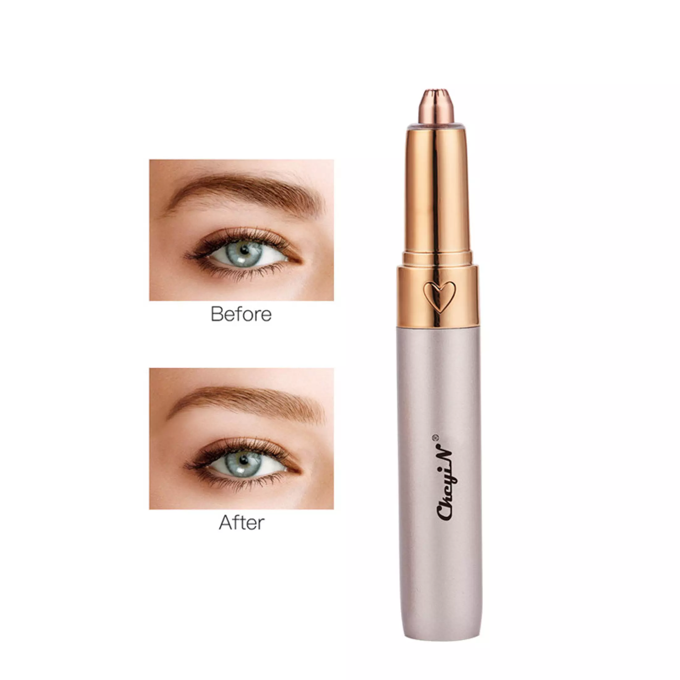 Electric Eyebrow Trimmer Rechargeable Shaver For All Body Parts in Pen Size for Both Women and Men