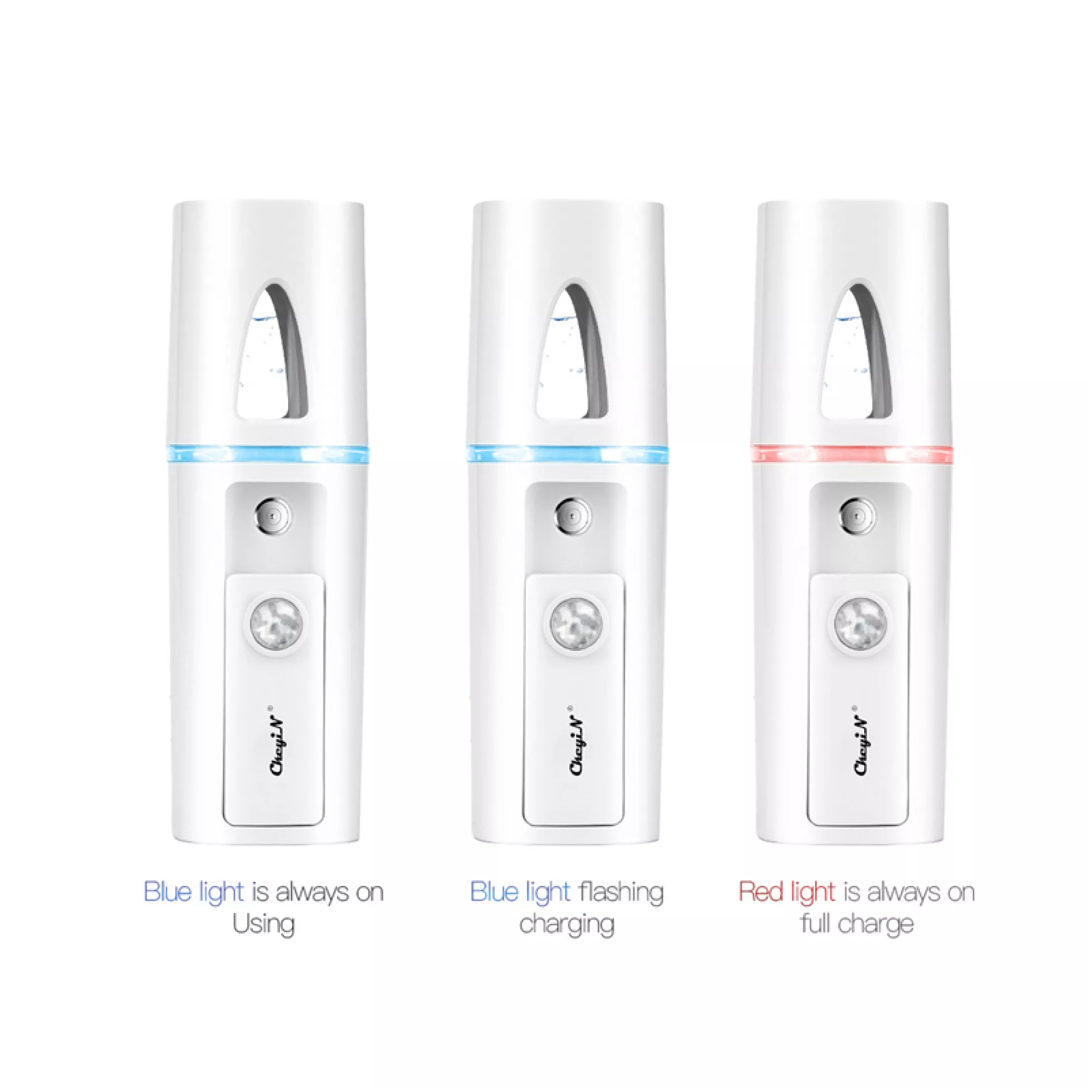 Mini Nano Facial Mist Bottle Rechargeable Moisturizing Face Mist Sprayer