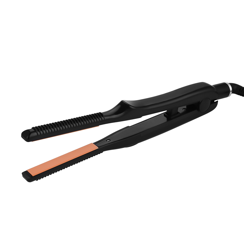 2 In 1 Hair Iron Ultra-Thin Hair Styling Tool with 4 gears Temperature Ceramic Flat Iron for Short Middle Hair Hair Straightener 4 Temperature Settings