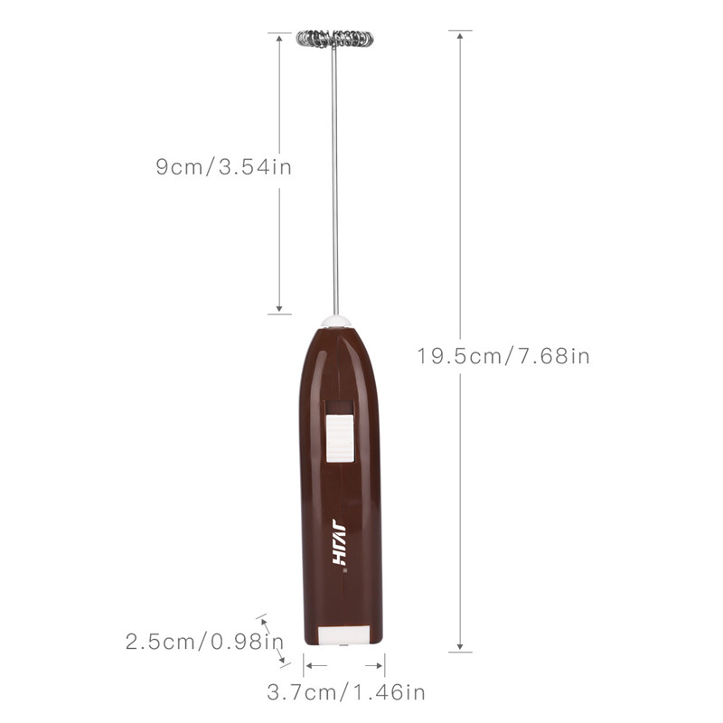 3pcs/Set Mini Hand-Held Electric Egg Beater Whisk Milk Coffee Frother Mixer Kitchen Tool