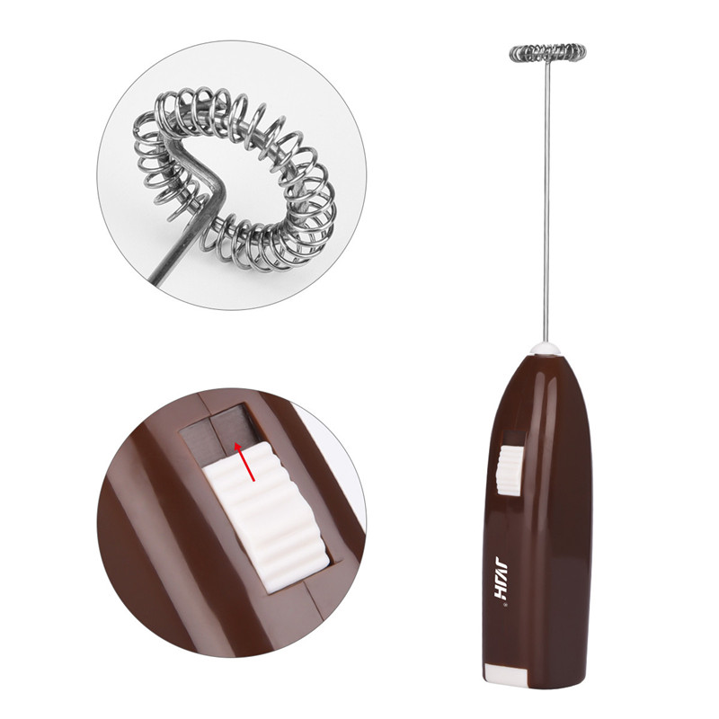 3pcs/Set Mini Hand-Held Electric Egg Beater Whisk Milk Coffee Frother Mixer Kitchen Tool