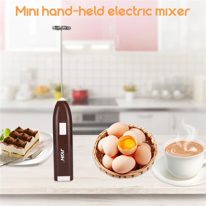 3pcs/Set Mini Hand-Held Electric Egg Beater Whisk Milk Coffee Frother Mixer Kitchen Tool
