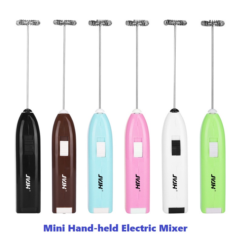 3pcs/Set Mini Hand-Held Electric Egg Beater Whisk Milk Coffee Frother Mixer Kitchen Tool