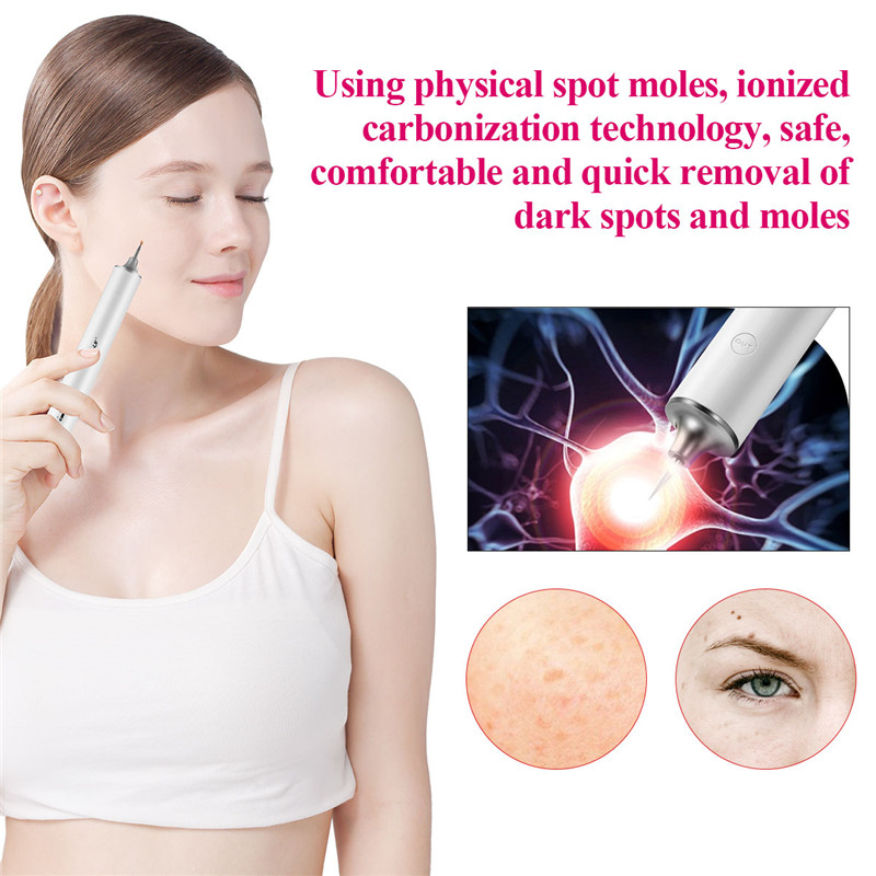 Rechargeable Mole Removal Pen Home Blue Light Dark Spot Remove Device