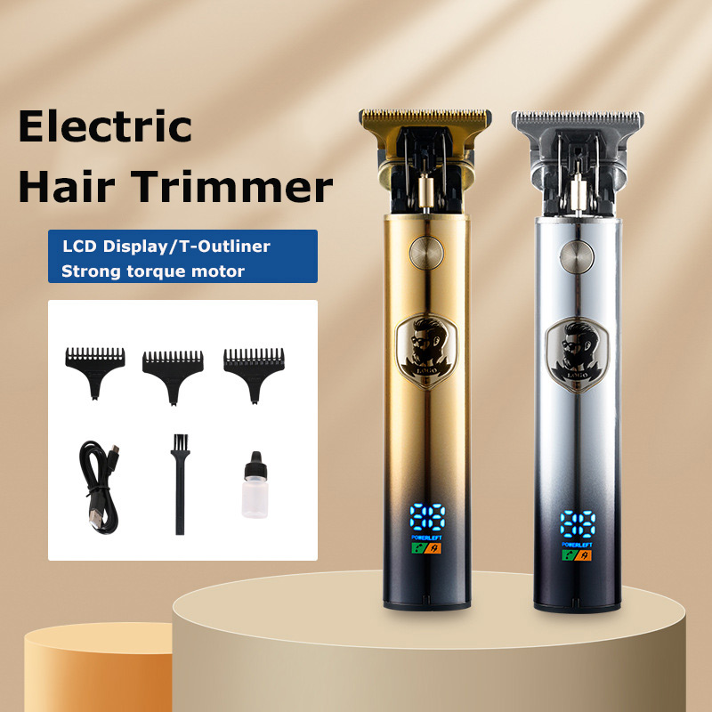 Hair Trimmer Electric Hair Clipper Professional  Beard Barber Shaver 0mm Men Hair Cutting Machine