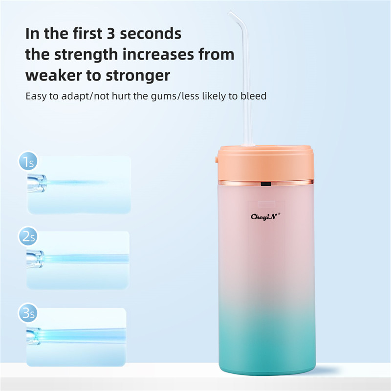 Mini Portable High-frequency Pulse Water Flosser Electric Spray Cleaning Oral Irrigator