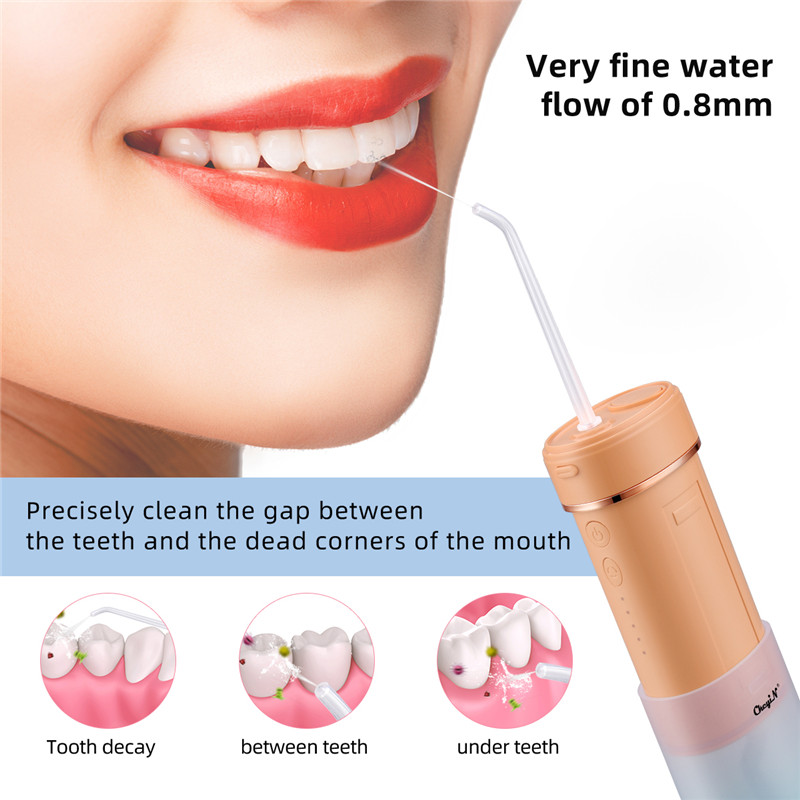 Mini Portable High-frequency Pulse Water Flosser Electric Spray Cleaning Oral Irrigator