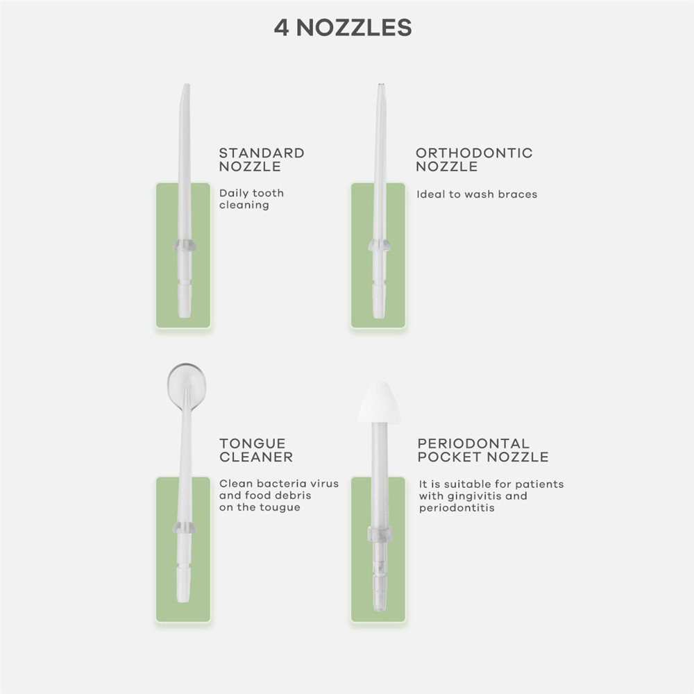 Oral Care Electric Teeth Washer 3 Modes 5 Gears Mute USB Ipx7 Waterproof Usb Clean Portable Home Professional Dentist Dental