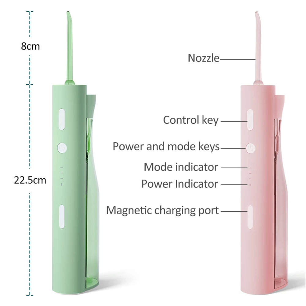 Oral Care Electric Teeth Washer 3 Modes 5 Gears Mute USB Ipx7 Waterproof Usb Clean Portable Home Professional Dentist Dental