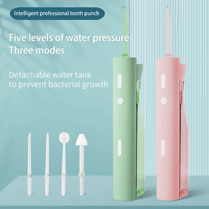 Oral Care Electric Teeth Washer 3 Modes 5 Gears Mute USB Ipx7 Waterproof Usb Clean Portable Home Professional Dentist Dental