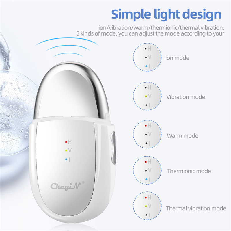 Eye Massager Electric Vibration Ion Warm Massage Remove Wrinkles Dark Circles Eye Bags Anti Aging Beauty Device Skin Care view 7