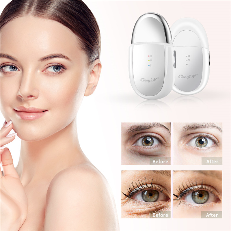 Eye Massager Electric Vibration Ion Warm Massage Remove Wrinkles Dark Circles Eye Bags Anti Aging Beauty Device Skin Care view 8