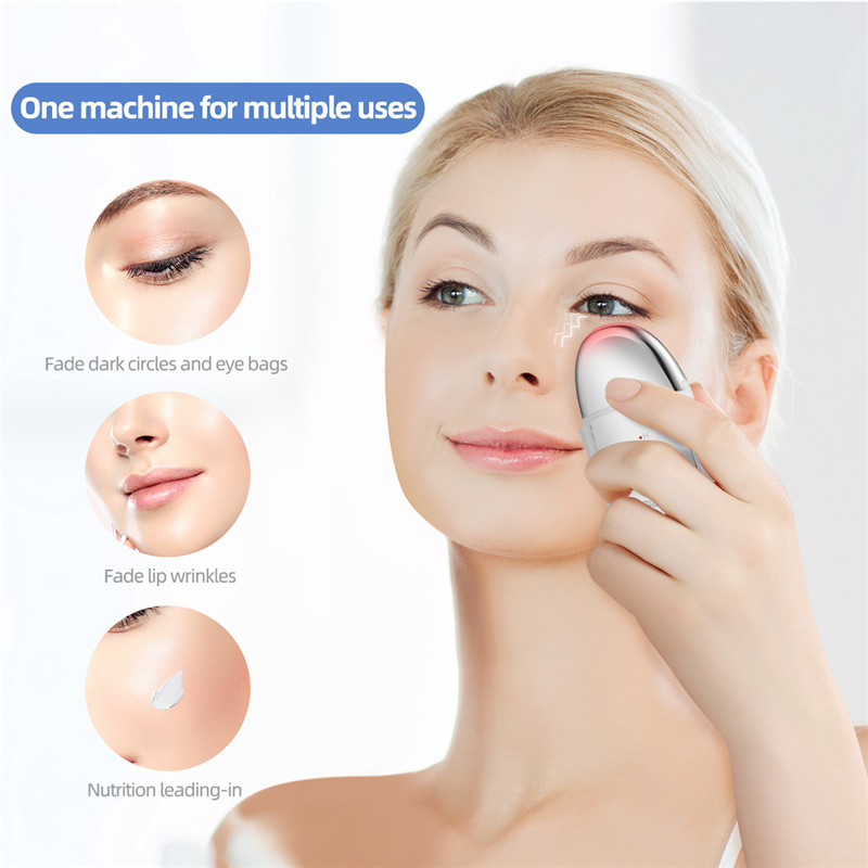 Eye Massager Electric Vibration Ion Warm Massage Remove Wrinkles Dark Circles Eye Bags Anti Aging Beauty Device Skin Care view 3