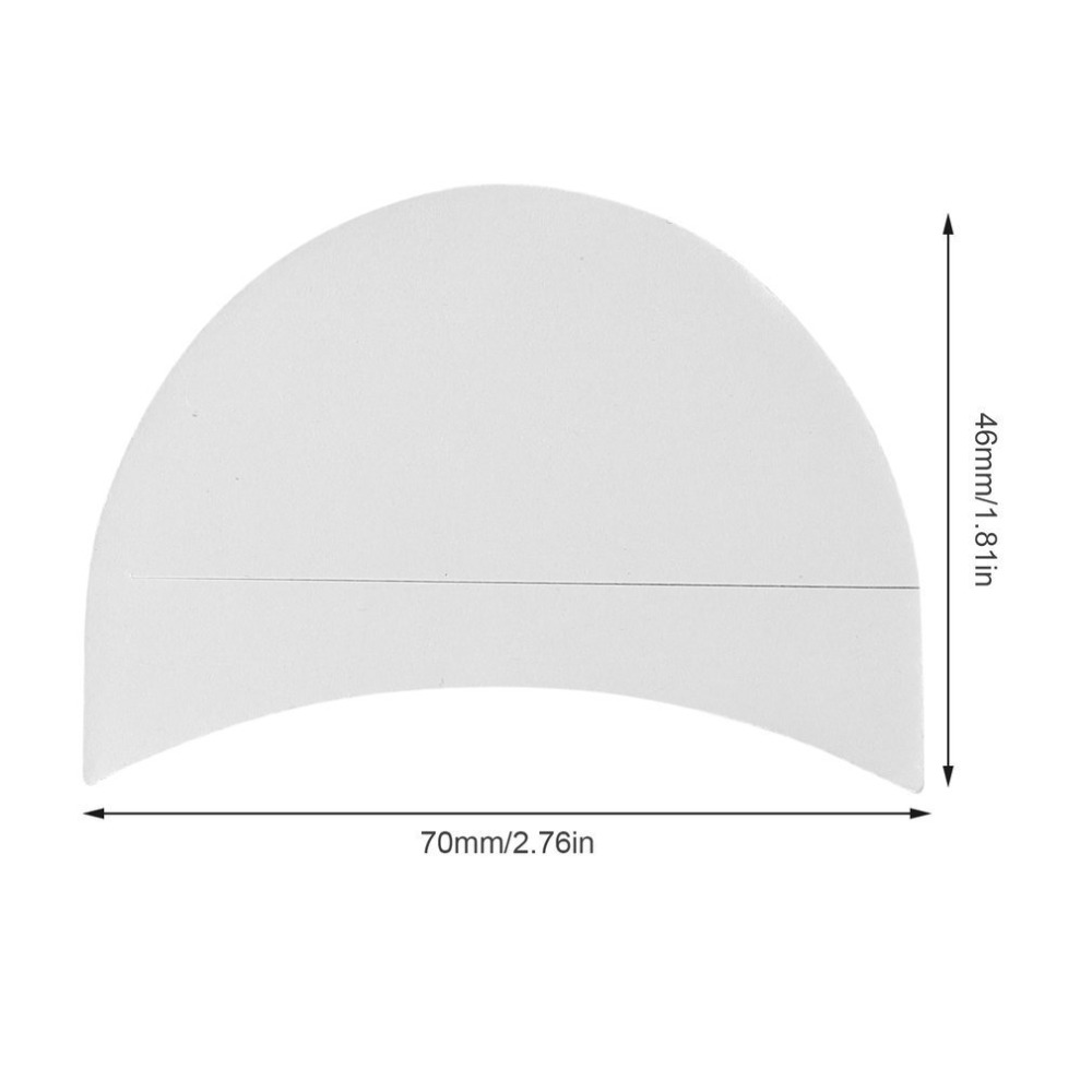 20pcs Professional Eyeshadow Pad Shields Under Eye Patches Disposable Eyelash Extensions Pads Protect Pad Eyes Lips Makeup Tool Uses for grafting false eyelash isolation, eye shadow makeup view 8