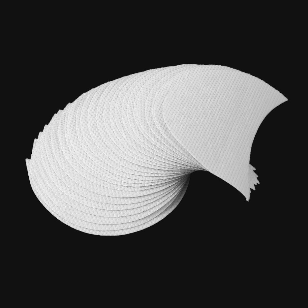 20pcs Professional Eyeshadow Pad Shields Under Eye Patches Disposable Eyelash Extensions Pads Protect Pad Eyes Lips Makeup Tool Uses for grafting false eyelash isolation, eye shadow makeup view 7