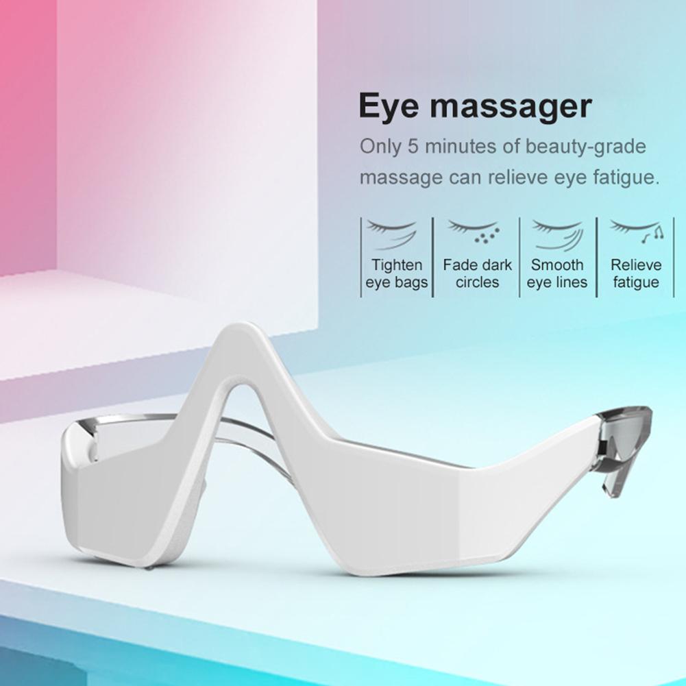 Vibration Eye Massager Rechargeable Eye Therapy Massager With 3 Intensity Settings Micro-current Massage For Relieve Dark Circles Wrinkle Fatigue view 2
